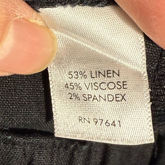 J. Jill Black Linen blend size XS - Picture 9 of 9